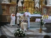 Slavnostní bohoslužbě předsedá samozřejmě otec biskup František... 